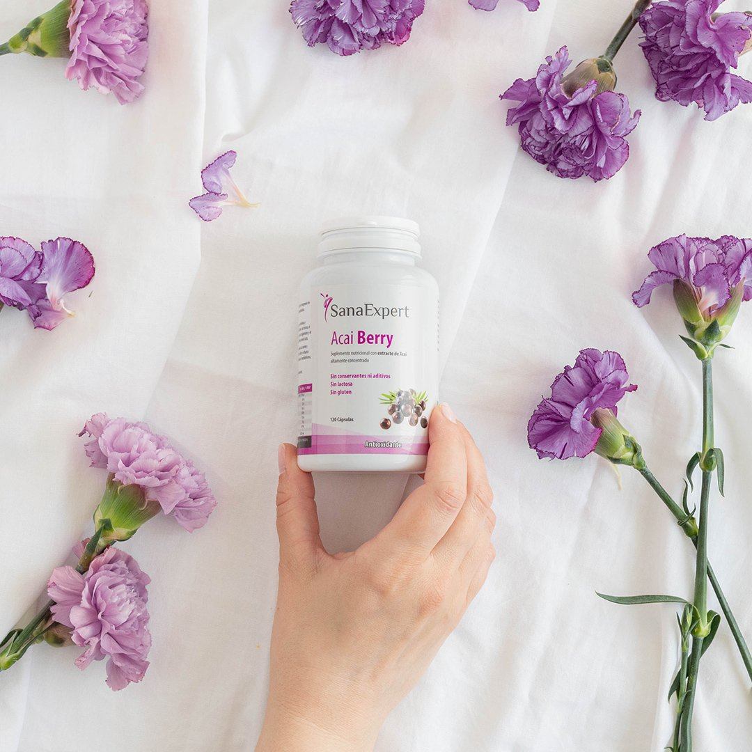 SanaExpert Acai Berry confezione garofani lilla