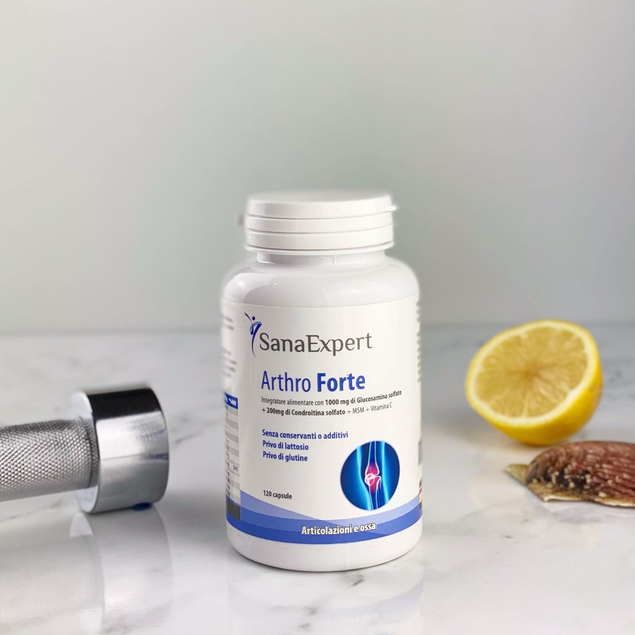 SanaExpert Arthro Forte con peso e limone
