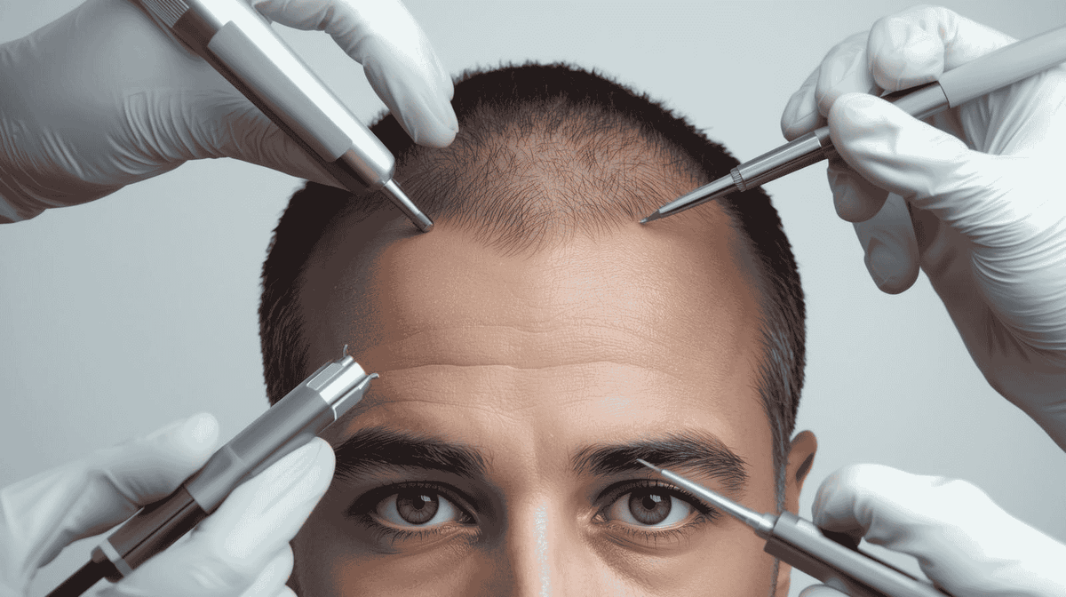 Antes del injerto capilar y los tratamientos de alopecia: cómo potenciar los resultados con Haar Forte Gold PRO MAN