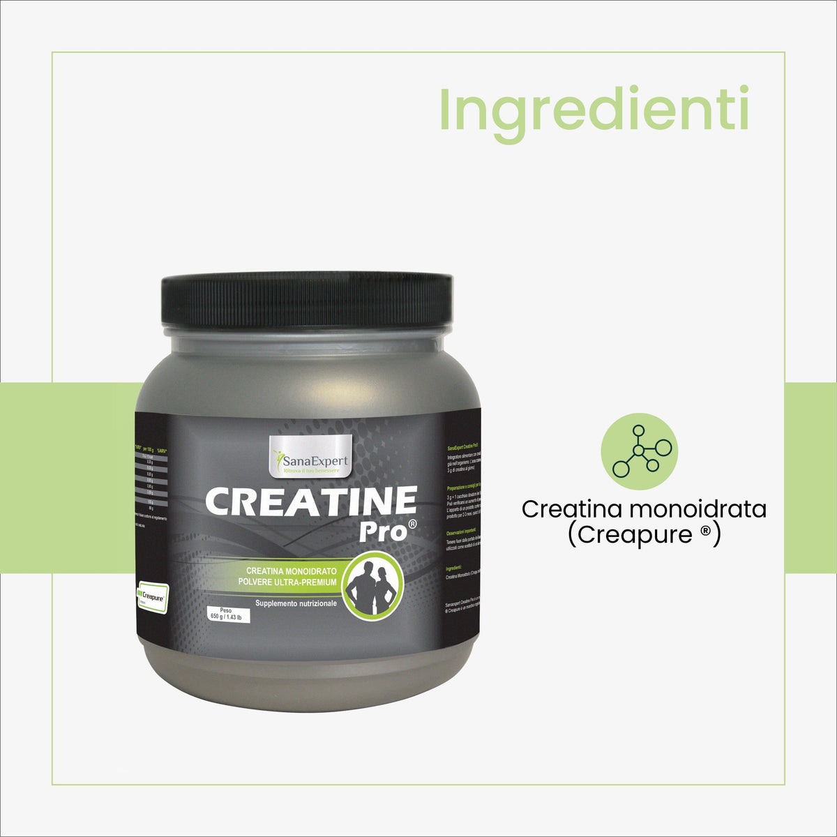 SanaExpert Creatina Pro (Creapure®)
