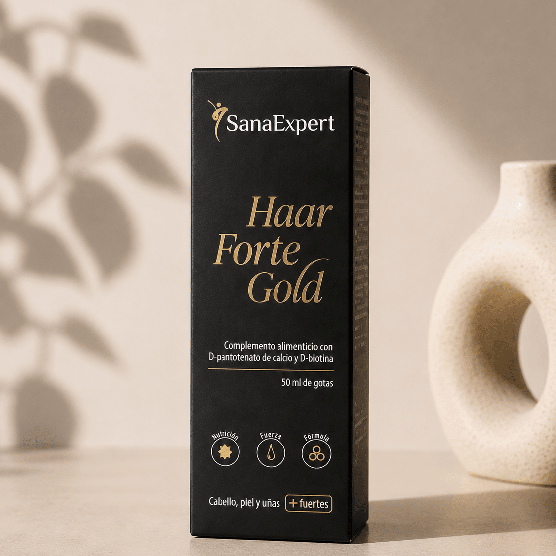 SanaExpert Haar Forte Gold Drops